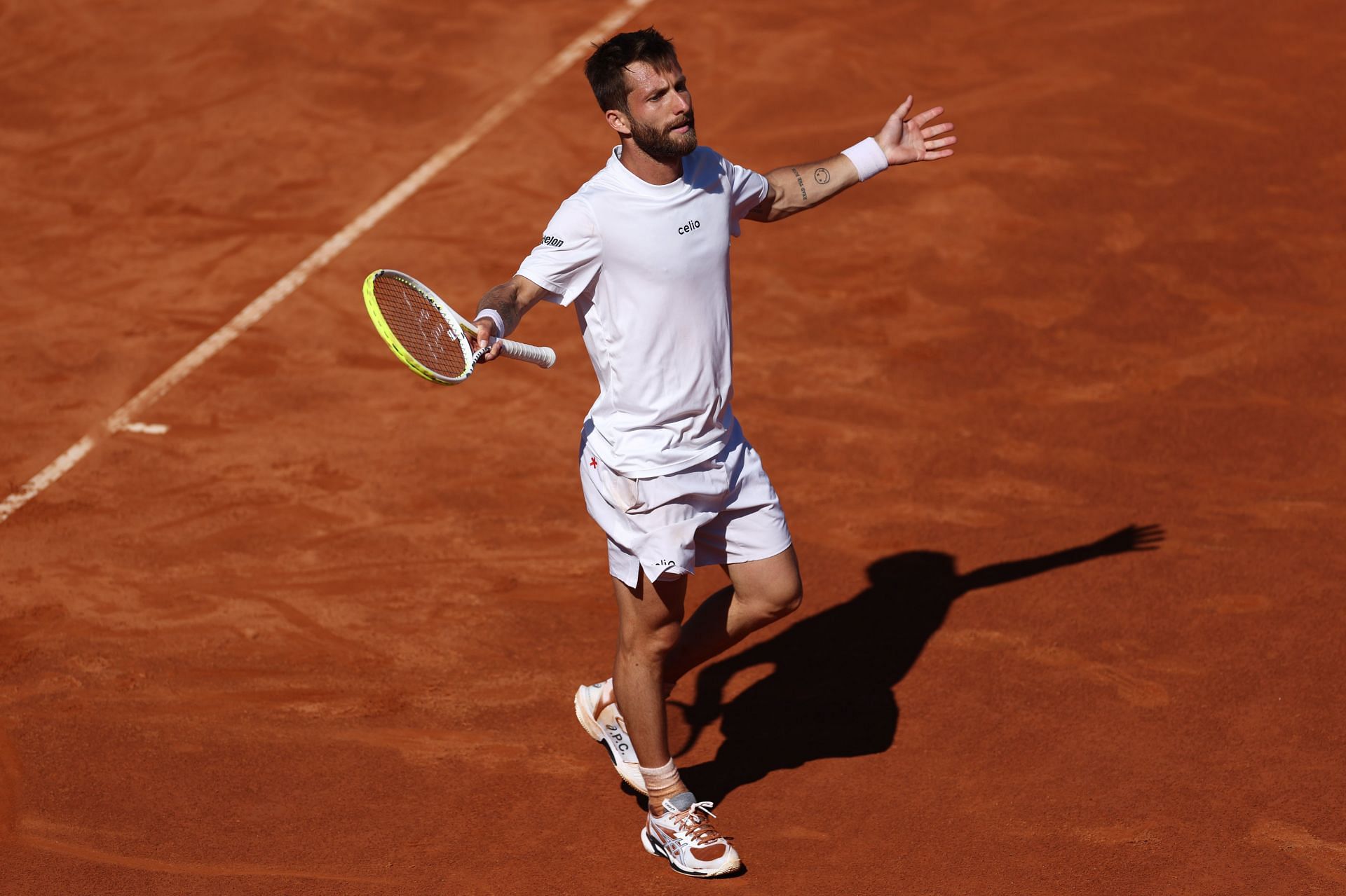 Corentin Moutet at the Italian Open 2025. (Photo: Getty)